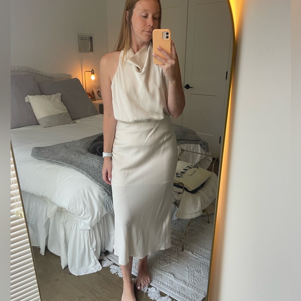 brand new long dress, bridal, wedding